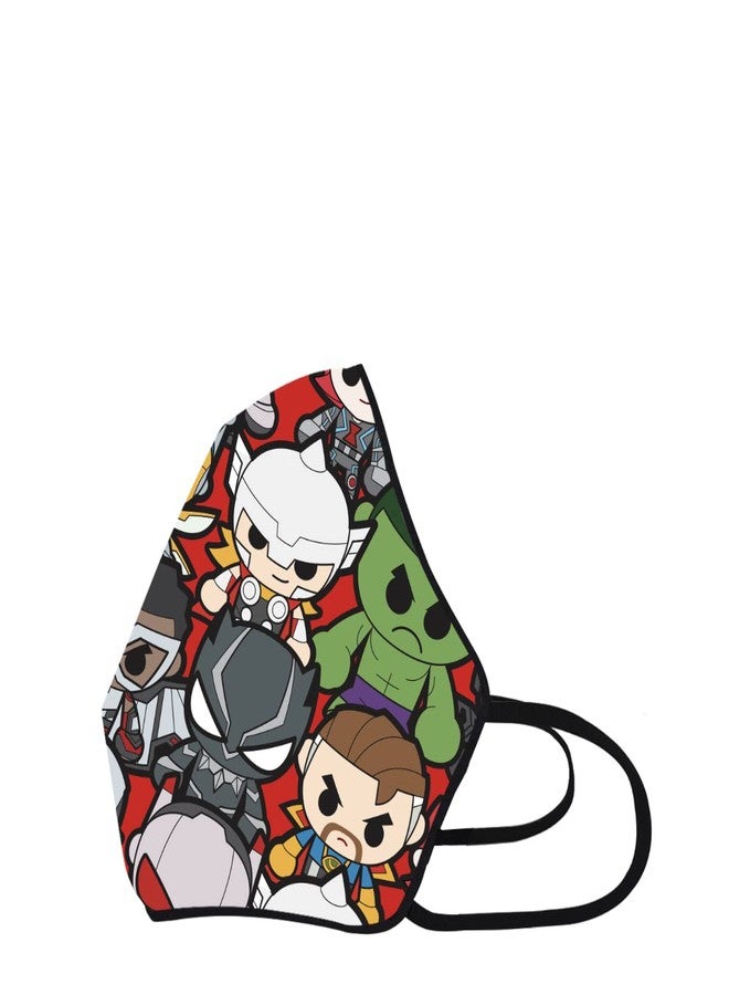 قناع Airific Marvel Mini Avengers N95 قابل للغسل وإعادة الاستخدام | FFP2، قناع مضاد للتلوث للأطفال والكبار | فلتر بتقنية النانو | تم اختباره في مختبرات دولية (صغير جدًا) - Image 4